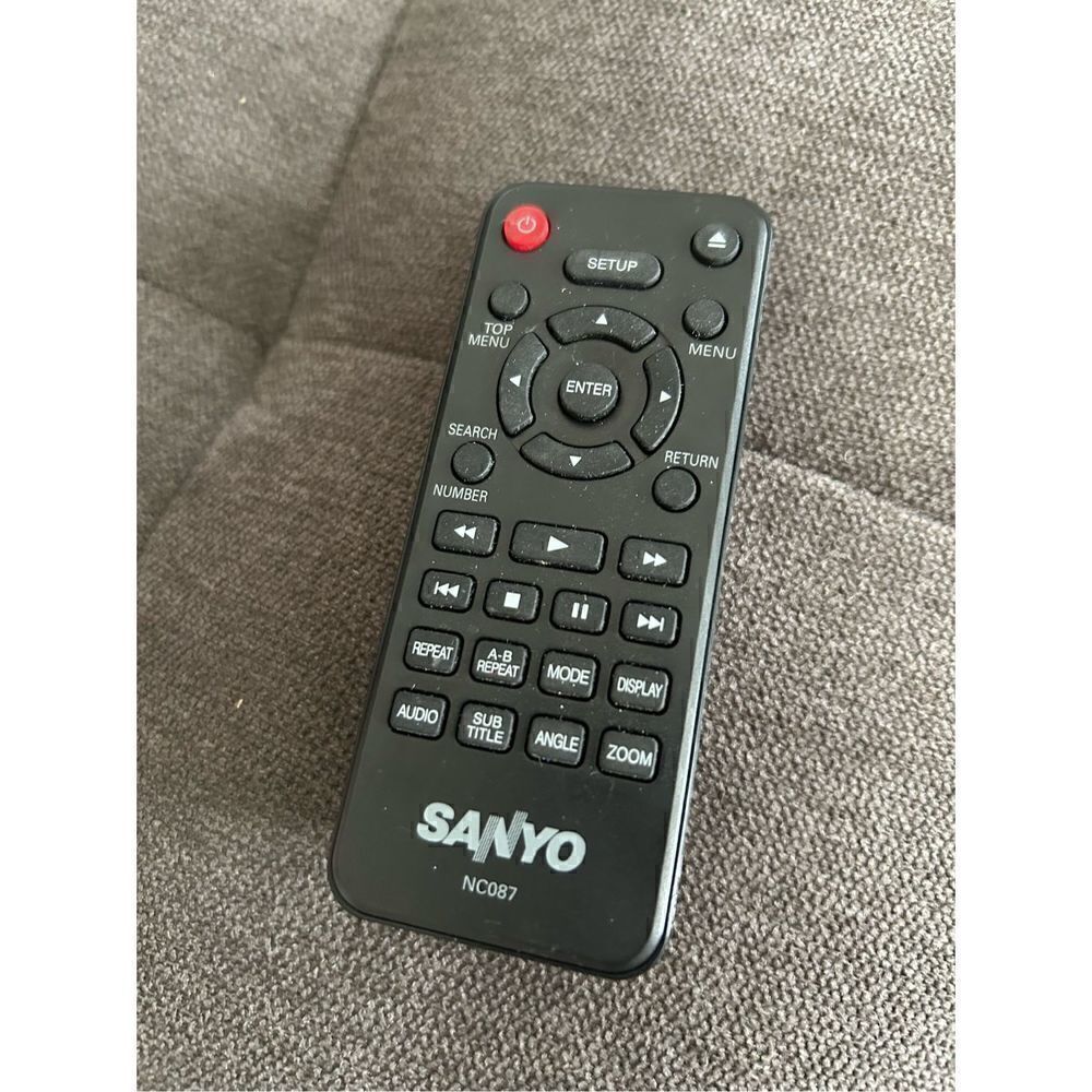 Sanyo NC087 remote  Dvd Player